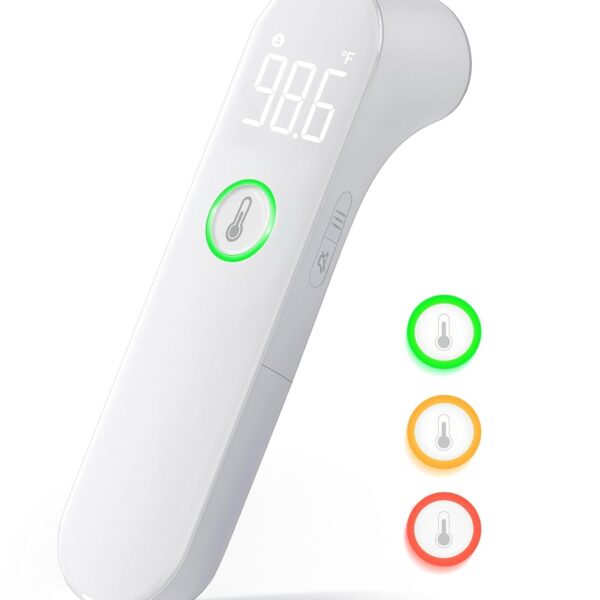 Thermometer for Adults and Kids, Fast Accurate Baby Thermometer, FSA HSA Eligible, Fever Alarm & Mute Mode, Baby Essentials - Lifetime Support