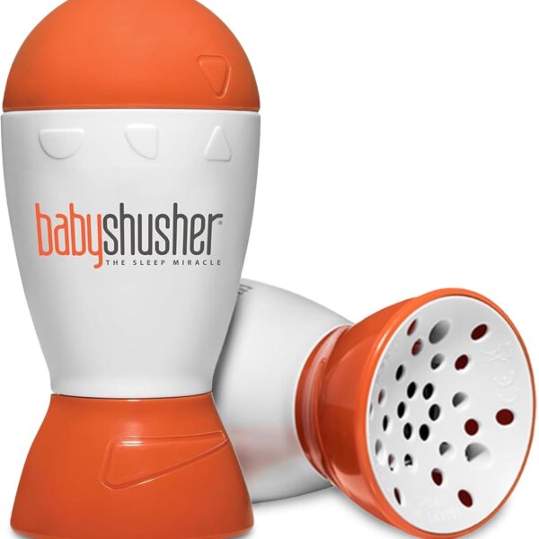 Baby Shusher Portable Sound Machine - White Noise Sound Machine, Baby Soother for Sleeping, Newborn Essentials for Crib, Battery Operated Hush, Travel Friendly - 1 Count